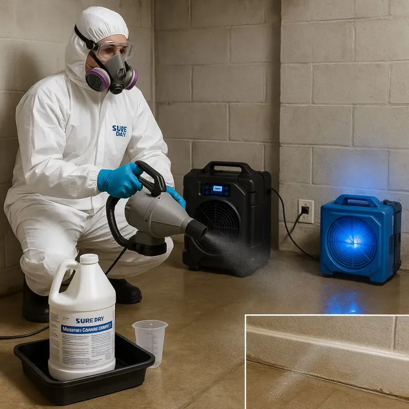 Sanitization and Odor Removal process in Altamonte Springs, FL
